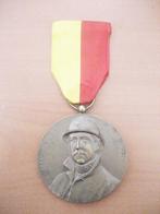 médaille ALBERT 1er, commune d'EUGIES, BRONZE, Armée de terre, Enlèvement ou Envoi, Ruban, Médaille ou Ailes