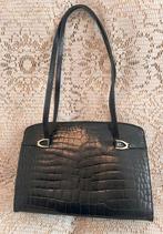 DELVAUX zwarte tas van krokodillenleer, Handtassen en Accessoires, Tassen | Damestassen, Ophalen of Verzenden, Zo goed als nieuw