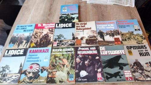 14 boeken (apart of samen te koop), Boeken, Oorlog en Militair, Zo goed als nieuw, Tweede Wereldoorlog, Ophalen