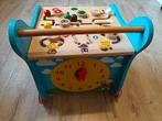 Houten loopwagen - speelgoed, Kinderen en Baby's, Ophalen, Gebruikt