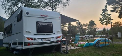 Caravan met stapelbed Dethleffs C’GO 495 QSK, Caravans en Kamperen, Caravans, Particulier, tot en met 6, 1250 - 1500 kg, Treinzit