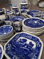 SERVICE COPELAND SPODETOREN BLAUW, Antiek en Kunst, Antiek | Servies compleet, Ophalen