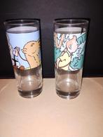 Hergé Tintin : Axis 1994 .2 verres à boire longs., Enlèvement ou Envoi