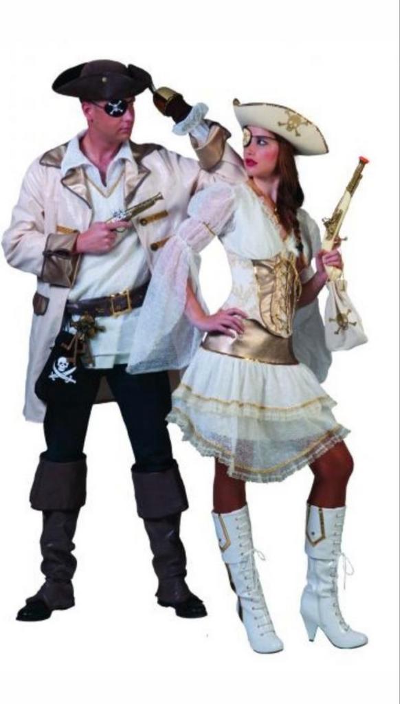 Piraten, Kleding | Dames, Carnavalskleding en Feestkleding, Zo goed als nieuw, Ophalen