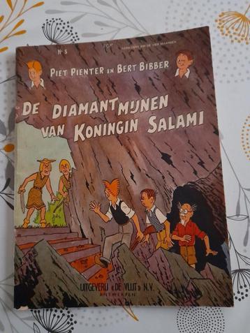 Piet Pienter en Bert Bibber nr 5 "De diamantmijnen van Konin beschikbaar voor biedingen