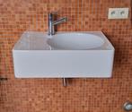 Lavabo's Duravit met kraan (Grohe) en sifon, Huis en Inrichting, Ophalen, Gebruikt, 50 tot 100 cm, Minder dan 100 cm