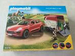 Playmobil Porche met paardentrailer 9376, Ophalen of Verzenden, Zo goed als nieuw, Complete set