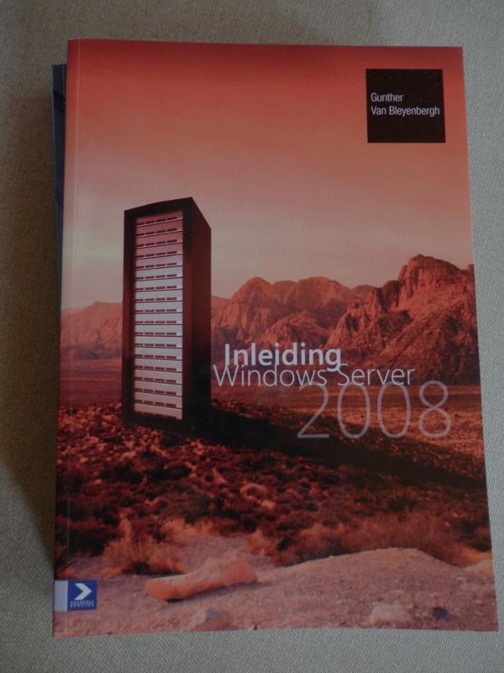 Inleiding Windows Server 2008, Informatique & Logiciels, Systèmes d'exploitation, Neuf, Windows, Enlèvement ou Envoi