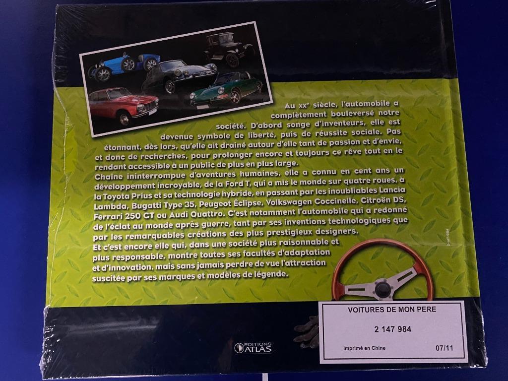Fiat 500 blanche Atlas Voitures de Mon père 1/43 Neuve en boite