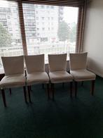 Set van 4 stoelen overtrekjes wasbaar, Huis en Inrichting, Stoelen, Zo goed als nieuw, Ophalen