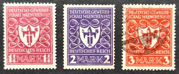 3X Deutschen Gewerbeschau in München 1922