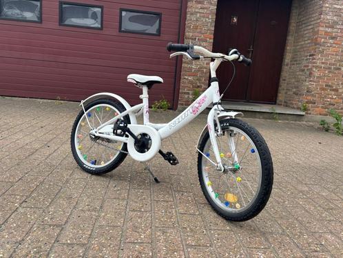 Norta Flair 18” Kinderfiets – Terugtraprem & Pikkel, Fietsen en Brommers, Fietsen | Kinderfietsjes, Gebruikt, 16 tot 20 inch, Ophalen of Verzenden