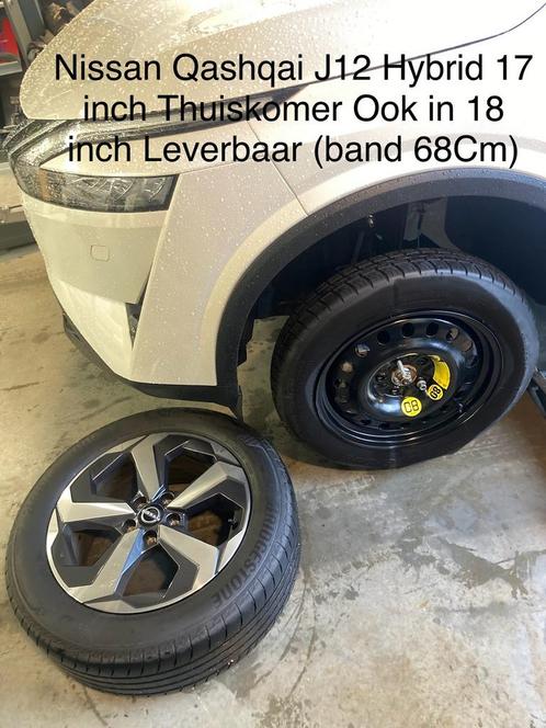 Reservewiel Thuikomer NISSAN Leaf Pulsar QASHQAI Juke Micra, Auto-onderdelen, Banden en Velgen, Banden en Velgen, All Season, Personenwagen