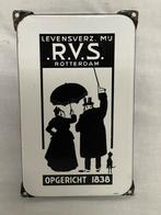 Emaille RVS Bordje Top Staat, Verzamelen, Ophalen of Verzenden