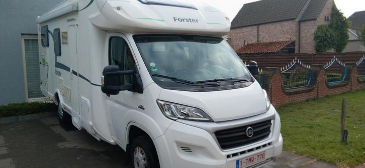 Mobilhome Forster 738eb te koop, Caravans en Kamperen, Mobilhomes, Particulier, Douche, TV, Luifel, Ophalen