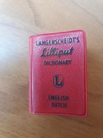 Lilliput woordenboekje, Ophalen, Zo goed als nieuw, Engels