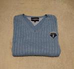 Tommy Hilfiger heren trui knitwear lichtblauw Large, Kleding | Heren, Ophalen of Verzenden, Zo goed als nieuw
