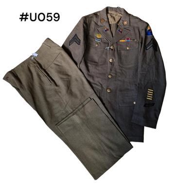 US WWII ID'ed 3rd Armored Division Class A Jacket