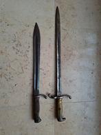 2 Oude Duitse bajonetten in goede staat, Ophalen of Verzenden