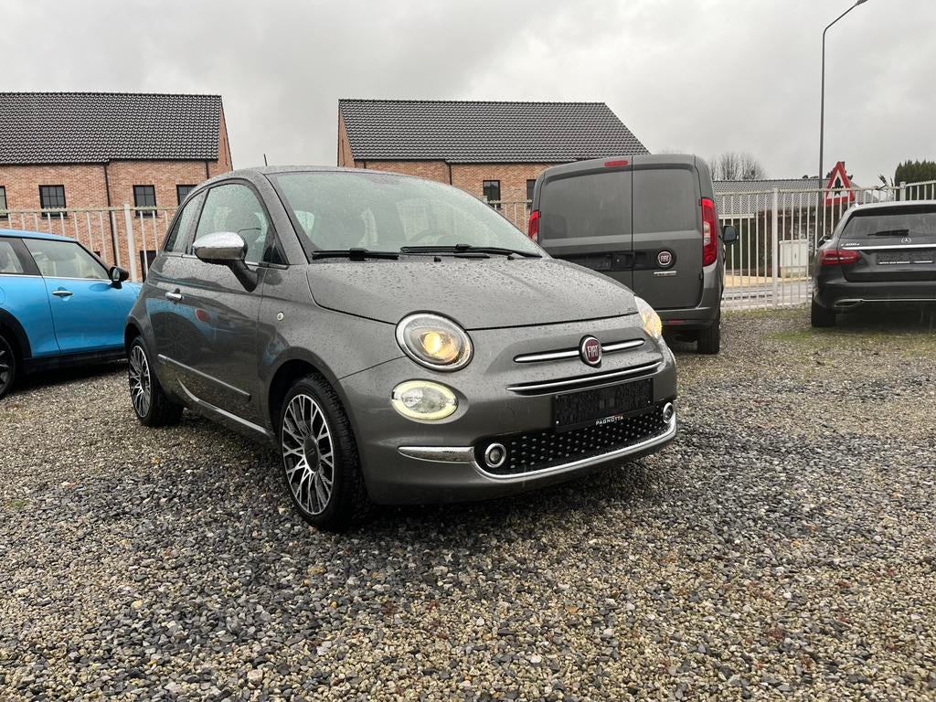 Fiat 500 benzine hybride, Euro 6, Blauw, Android Auto, Bedrijf