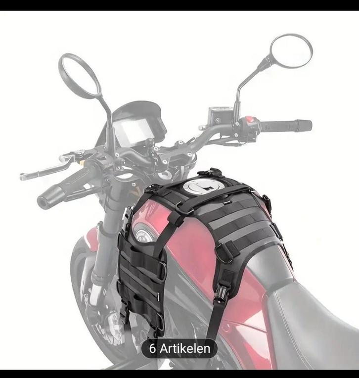 Bevestigings kit + 2 waterdichte tassen, Motoren, Accessoires | Koffers en Tassen, Nieuw, Ophalen