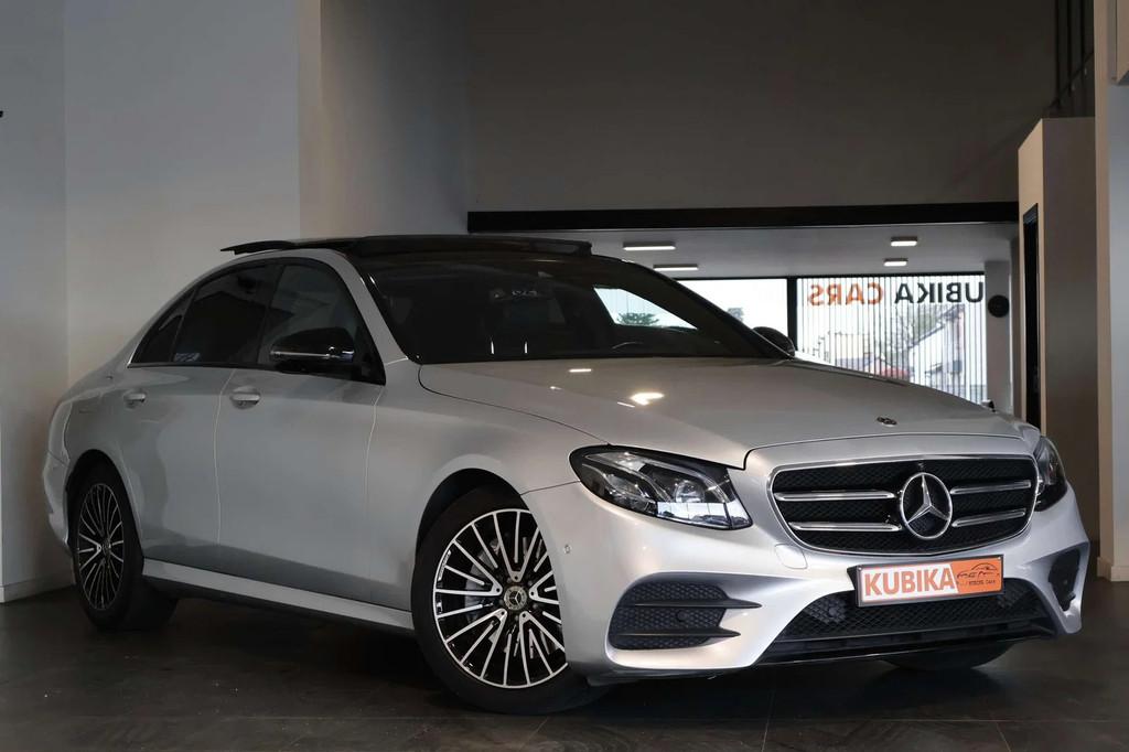 Mercedes-Benz E-Class 200 E 200 d Business AMG-Pack Pano Mem, Autos, Mercedes-Benz, Cuir, Argent ou Gris, Achat, Commande vocale