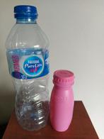 30 roze flacons met schroefdop [GRATIS], Roze, Gebruikt, Verzenden, Kunststof