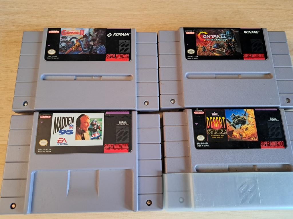 Super Nintendo SNES-games Amerikaanse versie Castlevania con, Ophalen of Verzenden, Zo goed als nieuw
