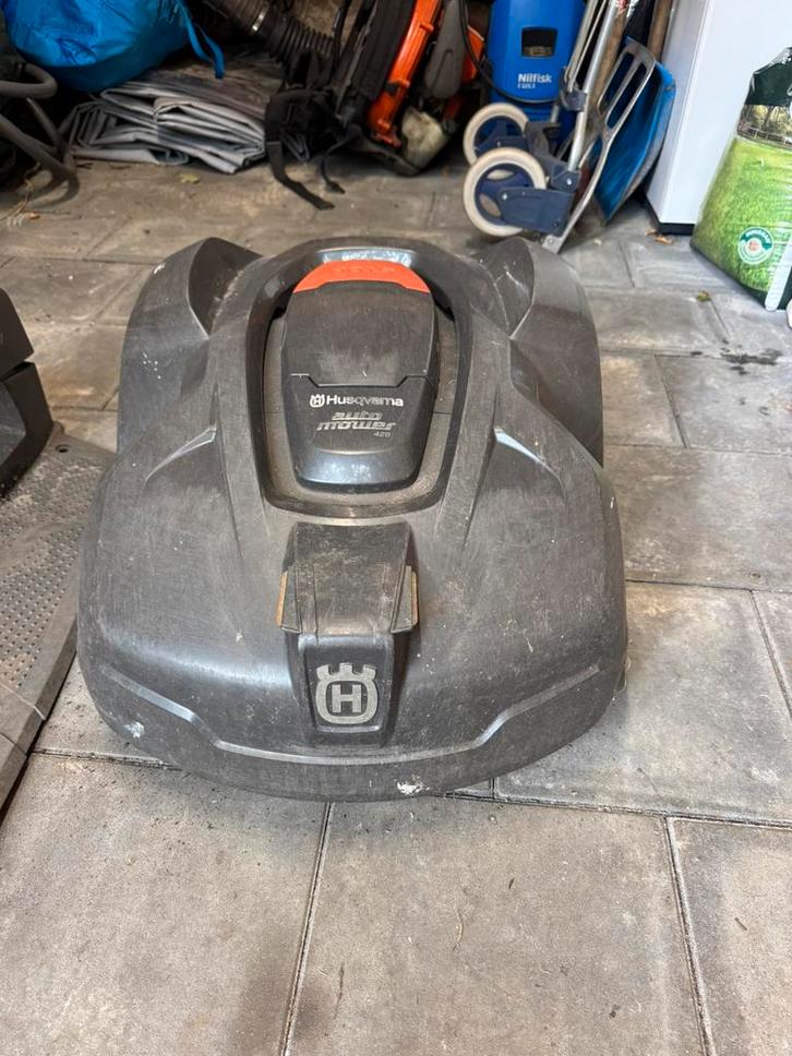 Husqvarna automower 420, Jardin & Terrasse, Tondeuses robotisées, Utilisé, Enlèvement