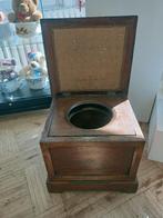 Chaise d'aisance antique. Chaise percée, Enlèvement