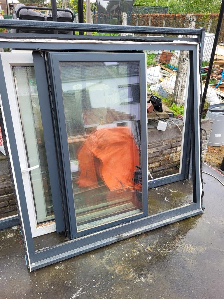 Alu raam  7016, Bricolage & Construction, Enlèvement, Aluminium