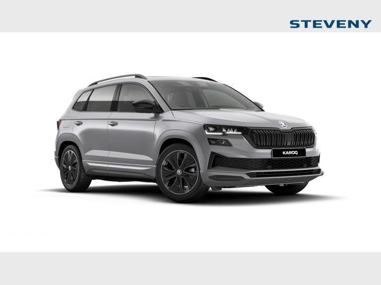 Skoda Karoq 1.5 TSI ACT Sportline DSG, Autos, Skoda, Argent ou Gris, Achat, Karoq, Automatique
