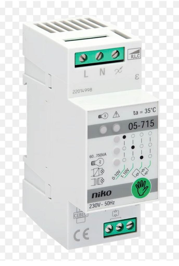 NIKO MODULAIRE DIMMER 05-715, Doe-het-zelf en Bouw, Elektriciteit en Kabels, Nieuw, Ophalen of Verzenden