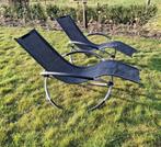 Inklapbare buitenschommelstoelen, Enlèvement, Utilisé, Métal, Pliant