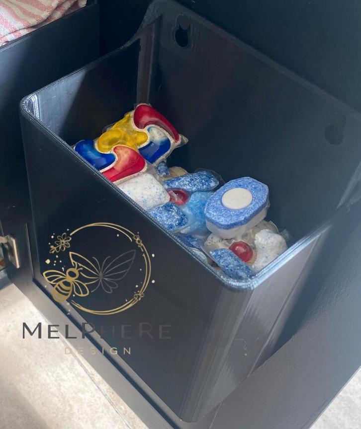 Boîte de rangement porte placard – sous évier – noir/blanc, Maison & Meubles, Cuisine | Éléments de cuisine, Neuf, Moins de 100 cm