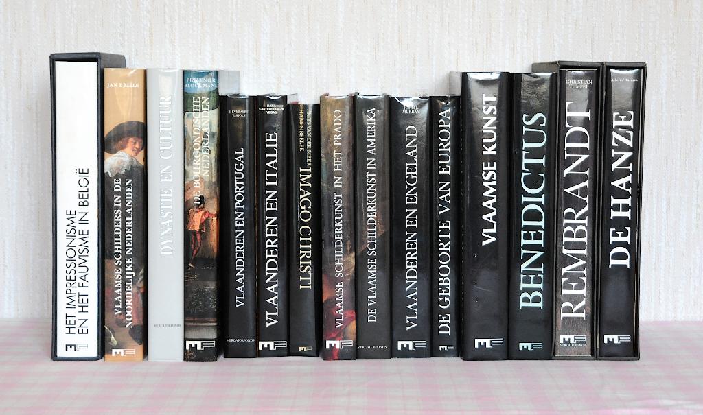 SUPER SOLDEN ! lot van 15 MERCATORFONDS boeken, Livres, Enlèvement, Utilisé, Peinture et dessin, Diverse auteurs