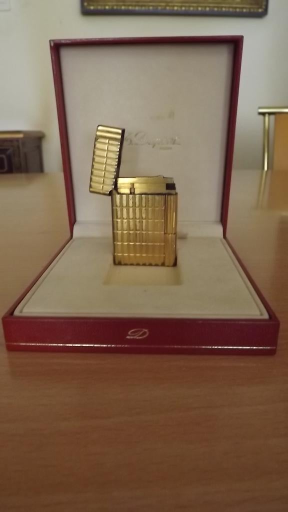 Aansteker Dupont met authentieke registratie, Verzamelen, Ophalen of Verzenden, Gebruikt, Aansteker