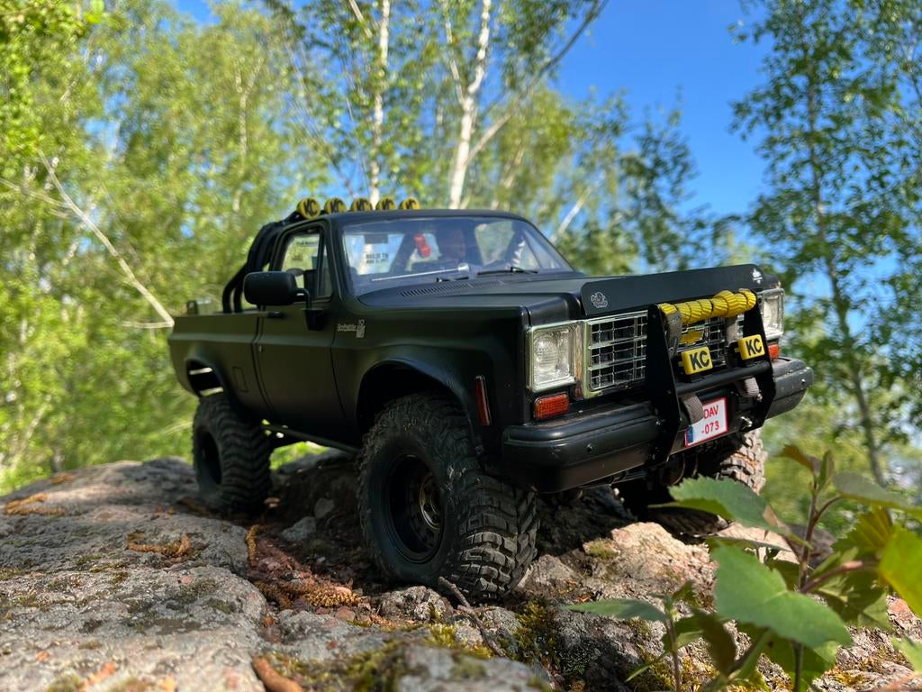 RC4wd TF2 Chevy Crawler scale 1/10 RTR, Elektro, Auto offroad, Ophalen of Verzenden, Zo goed als nieuw