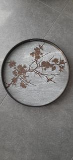 Dienblad Ethnicraft Blossom, Enlèvement, Neuf, Rond, Bois