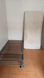 Matelas et sommier + pieds, 90 cm, Enlèvement, Sommier, 200 cm