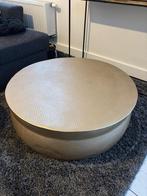 Table basse Maison du Monde dorée, Moins de 50 cm, Rond, Comme neuf, Enlèvement