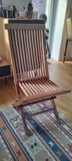 4 chaises en teck, Jardin & Terrasse, Enlèvement