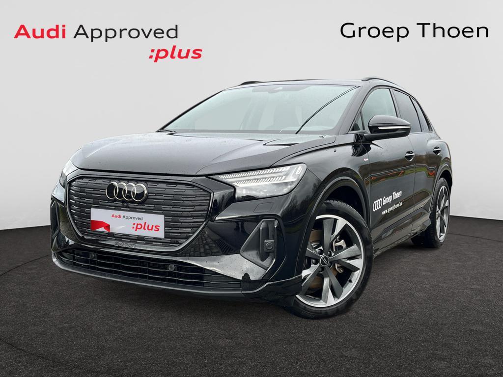 Audi Q4 e-tron Q4 e-Tron 82 kWh 45 Corporate S, Automaat, https://public.car-pass.be/vhr/0447613c-7d4f-461a-b3da-4b35dd2015f3