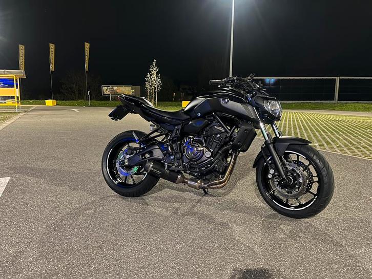 Yamaha MT-07 2020 A2 papier Fullpower, Motoren, Motoren | Yamaha, Particulier, Naked bike, meer dan 35 kW, 2 cilinders, Minimaal motorrijbewijs A2