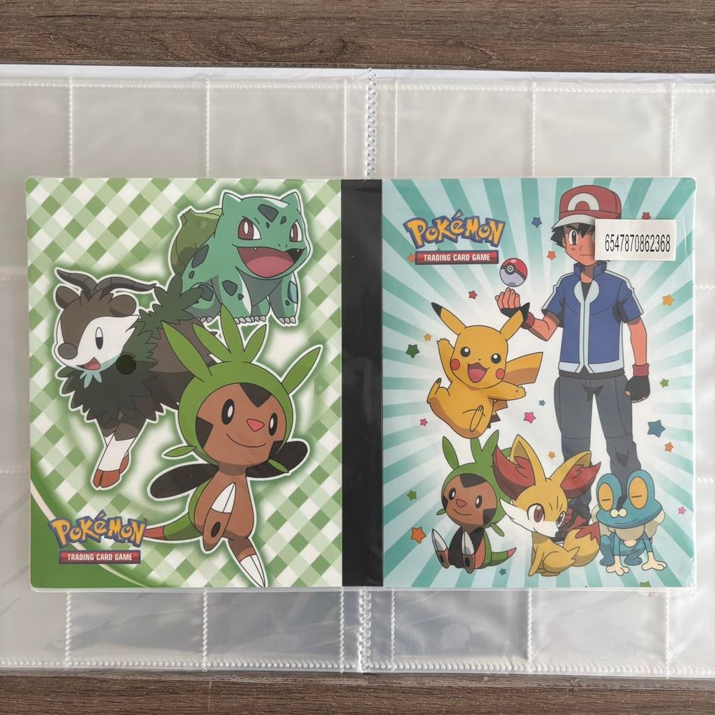 Pokemon verzamelmap - 4 pocket - album map - 140 cards, Enlèvement ou Envoi, Neuf, Autres types, Foil