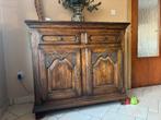 Buffet + Vaisselier Chêne massif, Antiquités & Art, Antiquités | Meubles | Armoires, Enlèvement