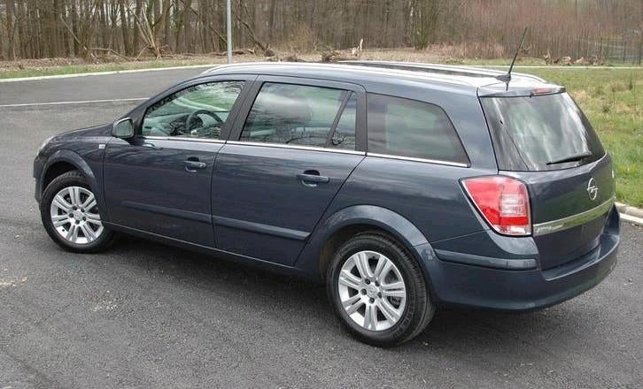 Opel Astra H stationwagen 1.7cdti, Auto's, Voorwielaandrijving, Zwart, 4 cilinders, 5 deurs