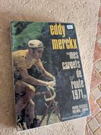 Mes carnets de route 1971 "Eddy Merckx" (Marc Jeuniau)., Livres, Course à pied et Cyclisme, Utilisé, Propos recueillis par Marc Jeuniau.