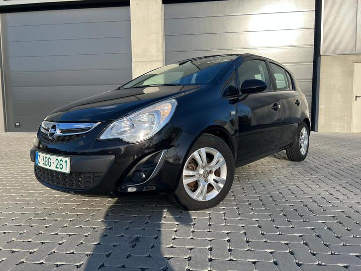 Opel Corsa 1.2i 5-drs – 195 dkm - veel opties! - OH - 1j gar, Auto's, Opel, Bedrijf, Corsa, Airbags, Airconditioning, Bluetooth