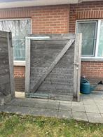 Houten poort 3 m, Ophalen